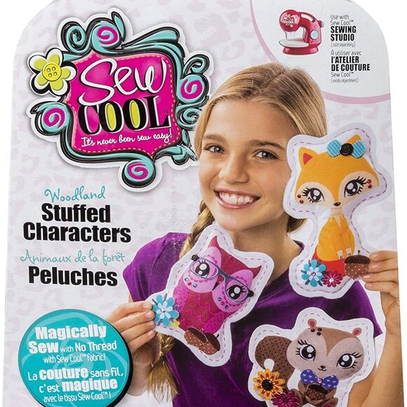 New Craft Sew Cool Woodland Stuffed Character Pillows Set - Picture 1 of 6